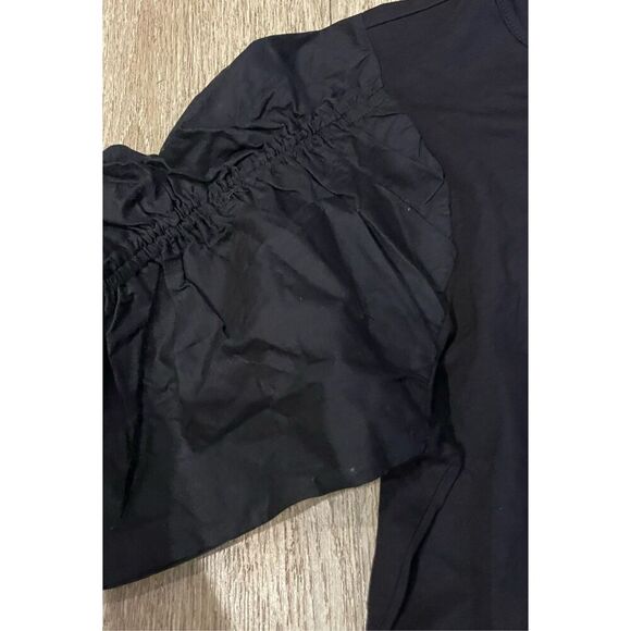 Broadway Short Sleeve Top Black Large New - Picture 4 of 9